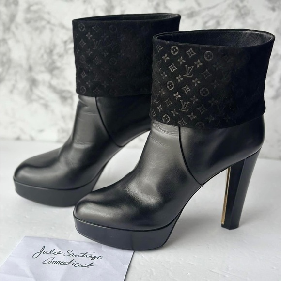 Louis Vuitton Art Deco Boots - Picture 1 of 16